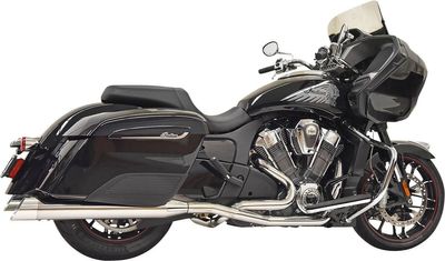 Avgassystem Bassani Xhaust True dubbel Indian 20-upp