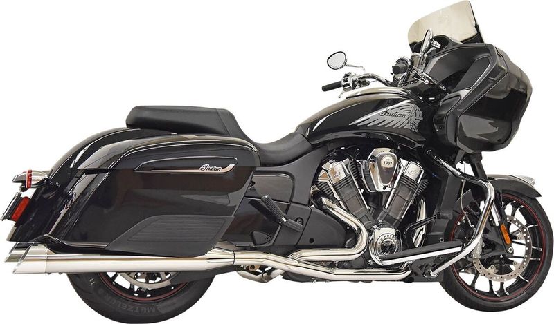 Avgassystem Bassani Xhaust True dubbel Indian 20-upp