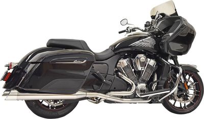 Avgassystem Bassani Xhaust True dubbel Indian 20-upp