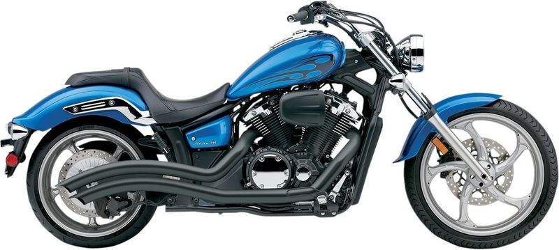 Avgassystem Cobra Speedster Swept Yamaha Stryker 11-17 svart