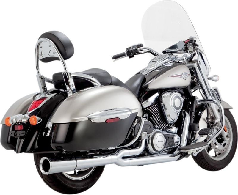 Avgassystem Vance & Hines Pro-Pipe krom Kawasaki Vulcan 1700