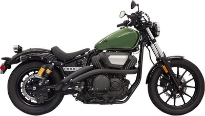 Avgassystem Bassani Xhaust Sweeper svart Yamaha 14-24