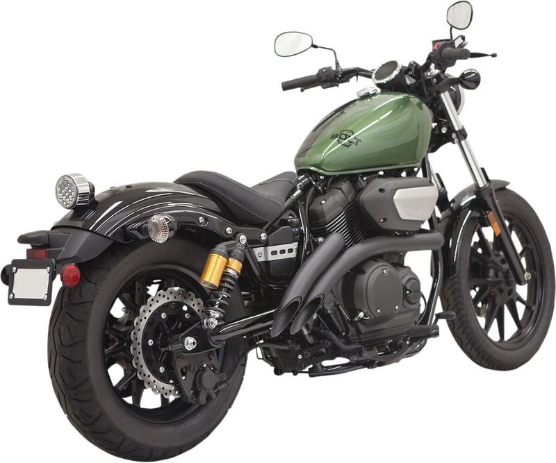 Avgassystem Bassani Xhaust Sweeper svart Yamaha 14-24