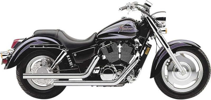 Avgassystem Cobra krom Honda Shadow Ace / Shadow Sabre 00-07