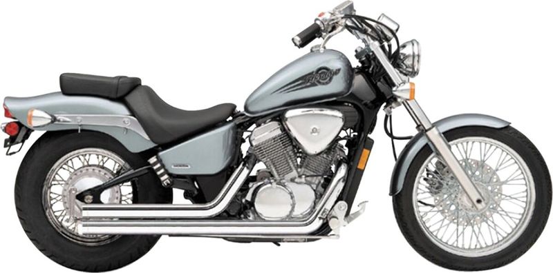 Avgassystem Cobra Streetrod Strod rak krom Honda Shadow / Shadow Deluxe 88-07