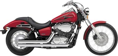 Avgassystem Cobra Streetrod Strod Sprit rak krom Honda Black Widow / Shadow Spirit 00-07