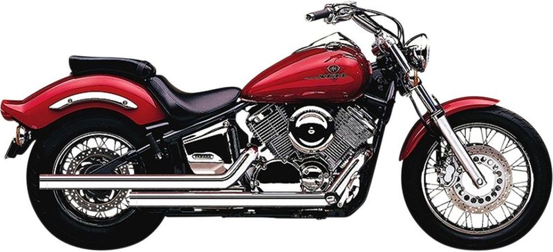 Avgassystem Cobra Vstar krom Yamaha 99-11
