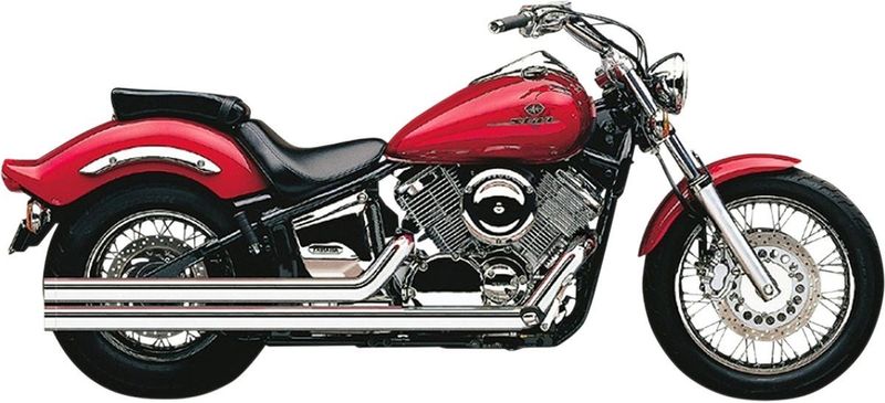 Avgassystem Cobra Speedster lång krom Yamaha 99-11