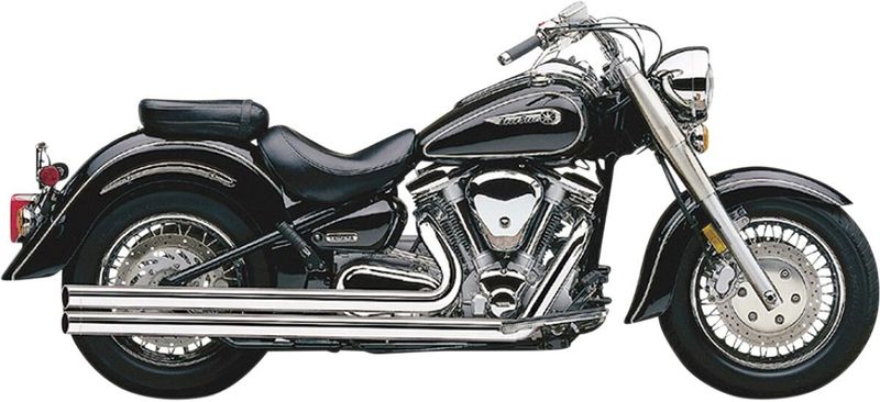 Avgassystem Cobra Speedster lång krom Yamaha 99-07