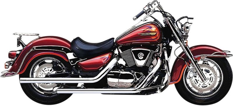 Avgassystem Cobra Intrdr krom Suzuki Intruder Legend Classic 98-04