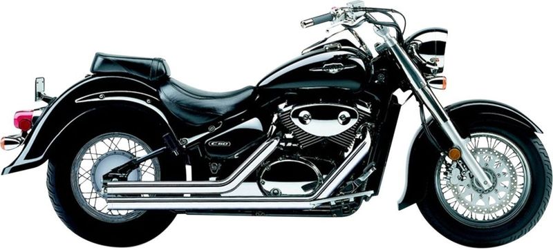 Avgassystem Cobra Streetrod Strod rak krom Suzuki Volusia / Boulevard 01-08