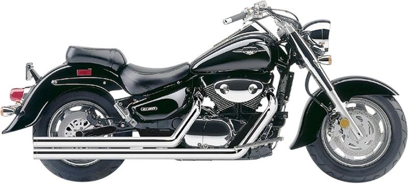 Avgassystem Cobra Speedster lång krom Suzuki 05-09