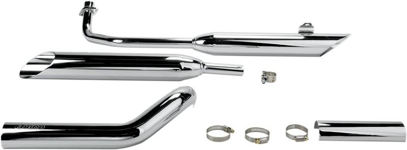 Slip-on ljuddämpare Cobra krom Yamaha 04-11