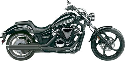 Slip-on ljuddämpare Cobra 4" Yamaha Stryker 11-17 svart