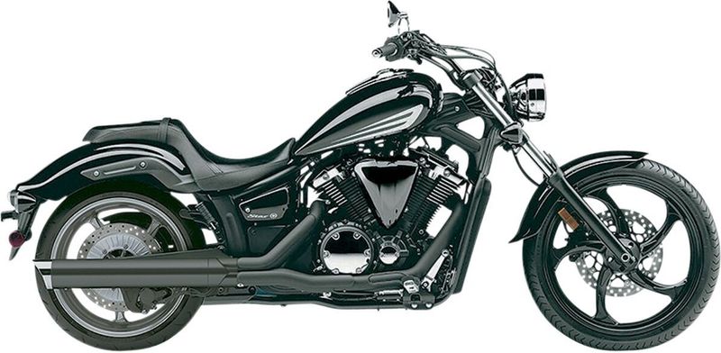 Slip-on ljuddämpare Cobra 4" Yamaha Stryker 11-17 svart