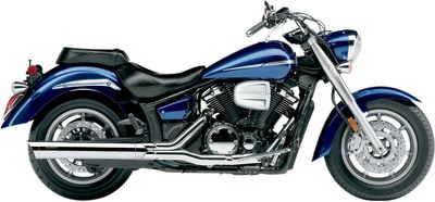 Slip-on ljuddämpare Cobra Vstar 4" krom Yamaha 07-17