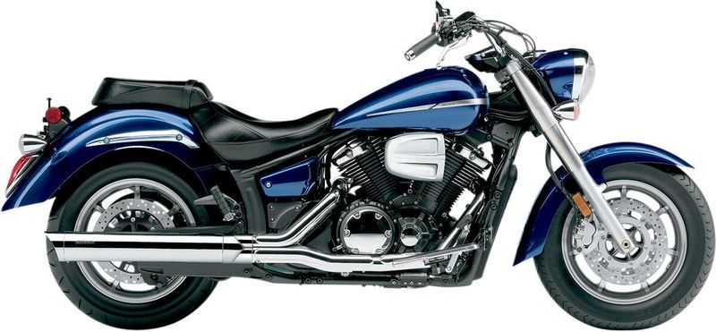 Slip-on ljuddämpare Cobra Vstar 4" krom Yamaha 07-17