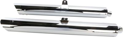 Slip-on ljuddämpare Cobra 4" krom Honda 12-17