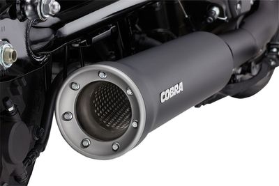 Slip-on ljuddämpare Cobra 4" svart Yamaha 14-19