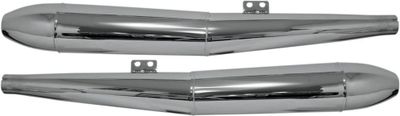 Ljuddämpare Emgo krom vänster BMW R50/5, R75/5, R60/5 69-72