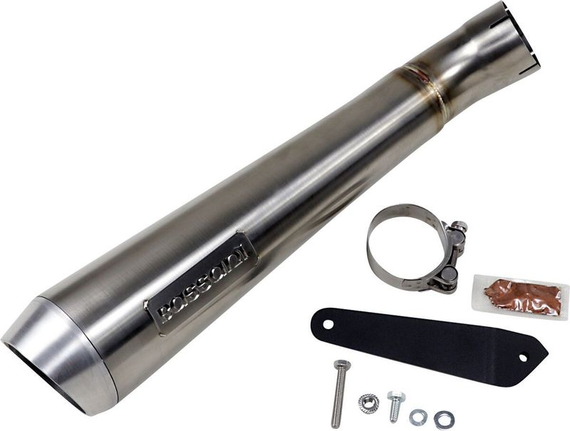Ljuddämpare Bassani Xhaust Megaphone 4" kort Indian 19-20