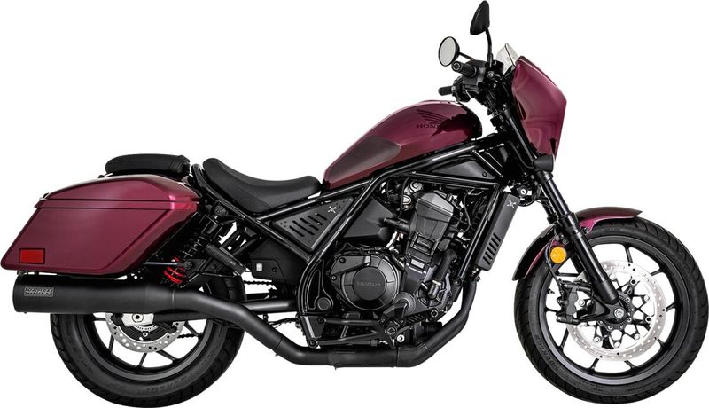 Slip-on ljuddämpare Vance & Hines Hi-output mattsvart Honda Rebel 1100T 2023