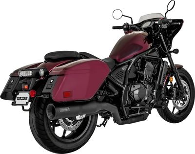 Slip-on ljuddämpare Vance & Hines Hi-output mattsvart Honda Rebel 1100T 2023
