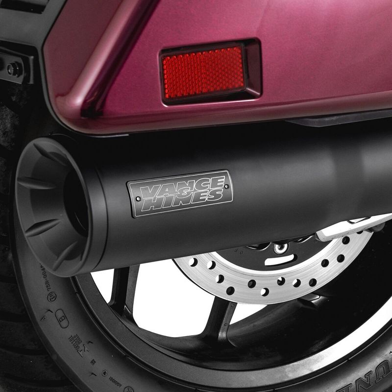 Slip-on ljuddämpare Vance & Hines Hi-output mattsvart Honda Rebel 1100T 2023