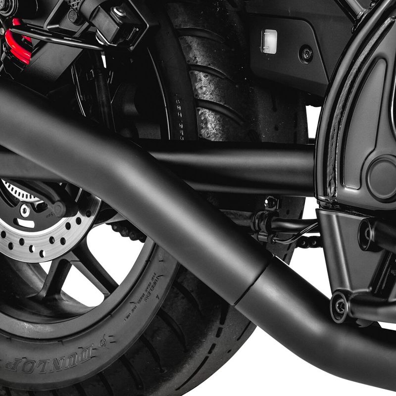 Slip-on ljuddämpare Vance & Hines Hi-output mattsvart Honda Rebel 1100T 2023