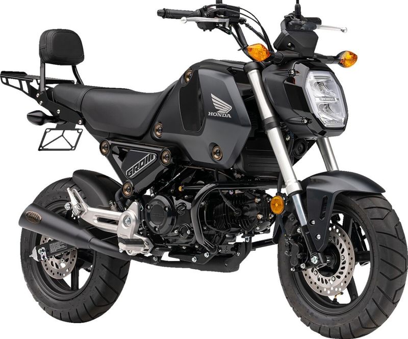 Slip-on ljuddämpare Cobra Honda Grom 22-upp brons/svart