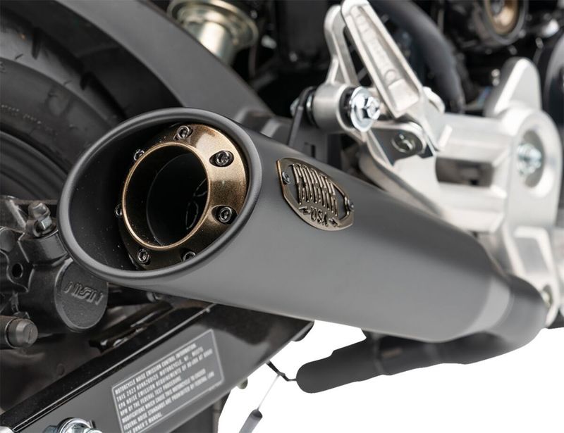 Slip-on ljuddämpare Cobra Honda Grom 22-upp brons/svart