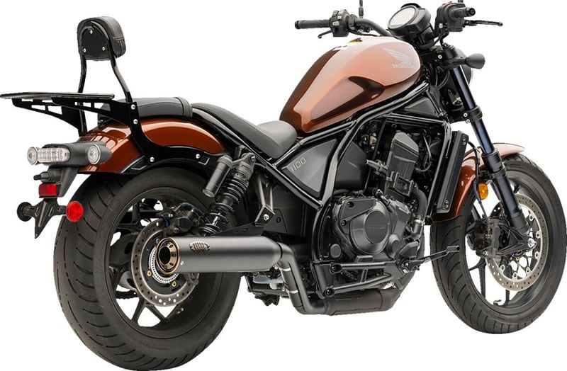 Slip-on ljuddämpare Cobra brons svart Honda Rebel / Rebel DCT 21-24