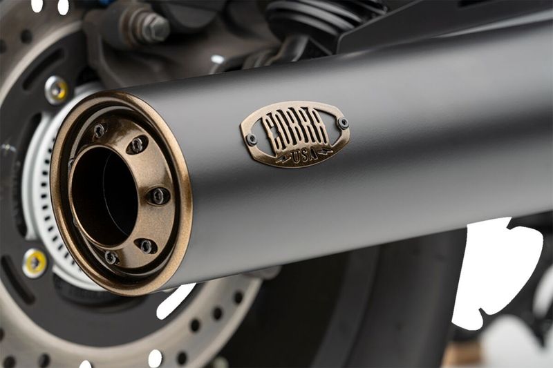 Slip-on ljuddämpare Cobra brons svart Honda Rebel / Rebel DCT 21-24
