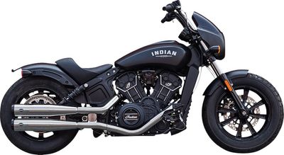 Slip-on ljuddämpare S&S Grand National Indian 19-23 krom