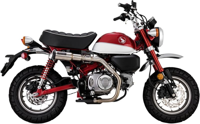 Slip-on ljuddämpare Vance & Hines Hi-output rostfri Honda Monkey 125 19-21