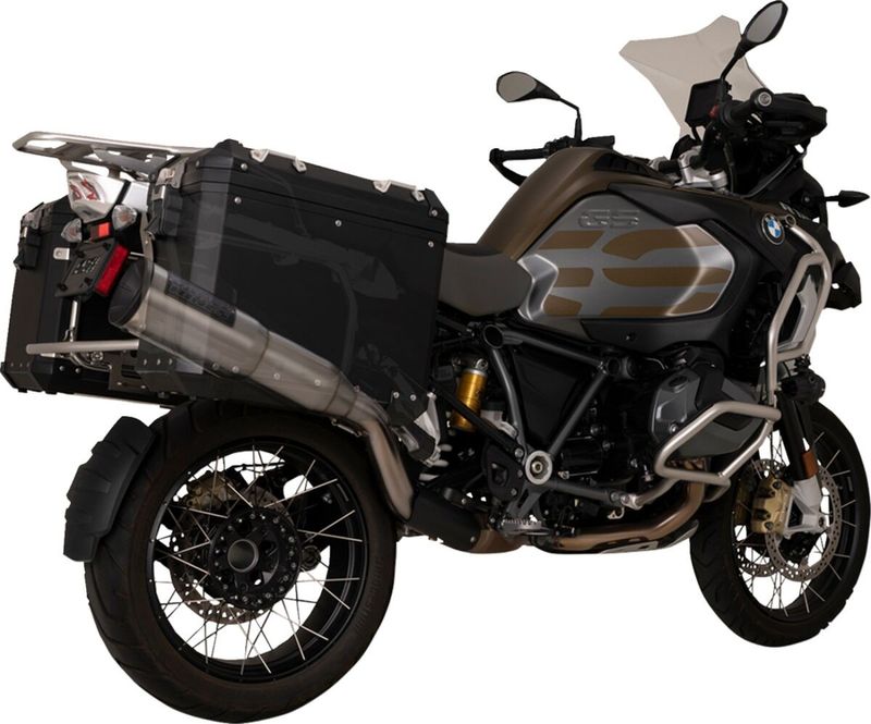 Ljuddämpare Vance & Hines Adventure Hi-Output 500 rostfri BMW GS 1250 19-22