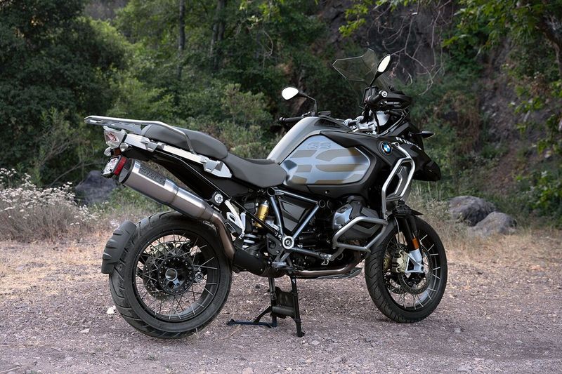 Ljuddämpare Vance & Hines Adventure Hi-Output 500 rostfri BMW GS 1250 19-22