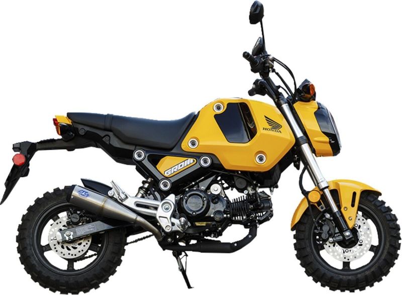 Ljuddämpare S&S 3.5" rostfri Honda Grom