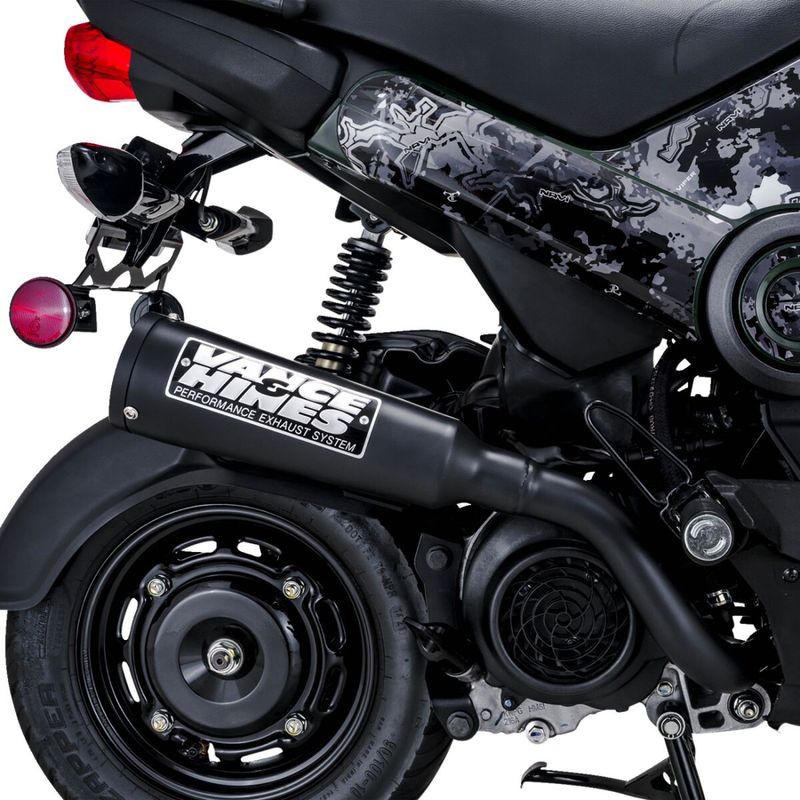 Avgassystem Vance & Hines Upsweep svart Honda Navi 22