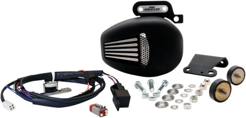 Topplock Jims M8 Forceflow svart FLT/Touring 17-26