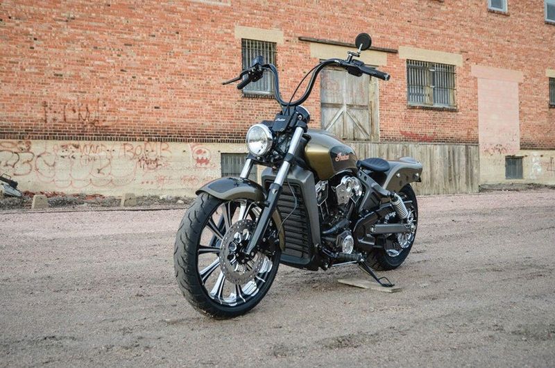 Kylarskydd Klock Werks Outrider Indian 15-23