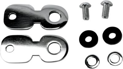 Fästen markeringsljus Baron custom krom universal