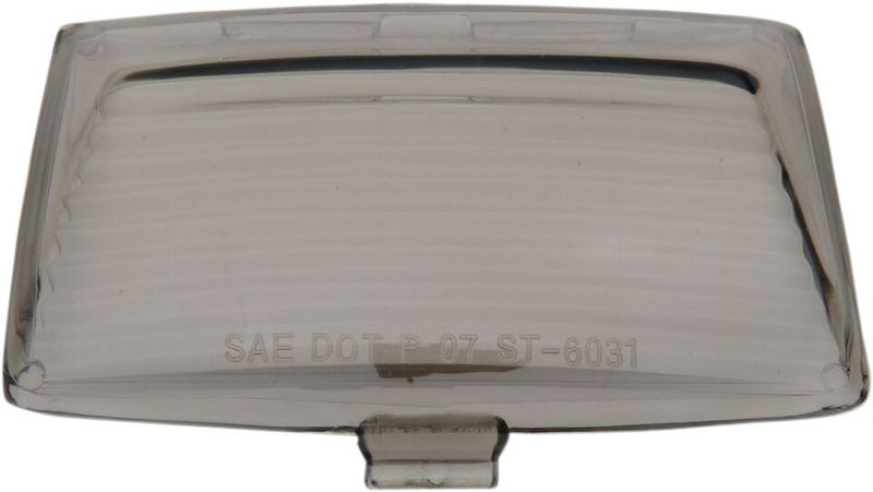 Glas Drag Specialties rökfärgat för skärmlampa fram FLT 84-13