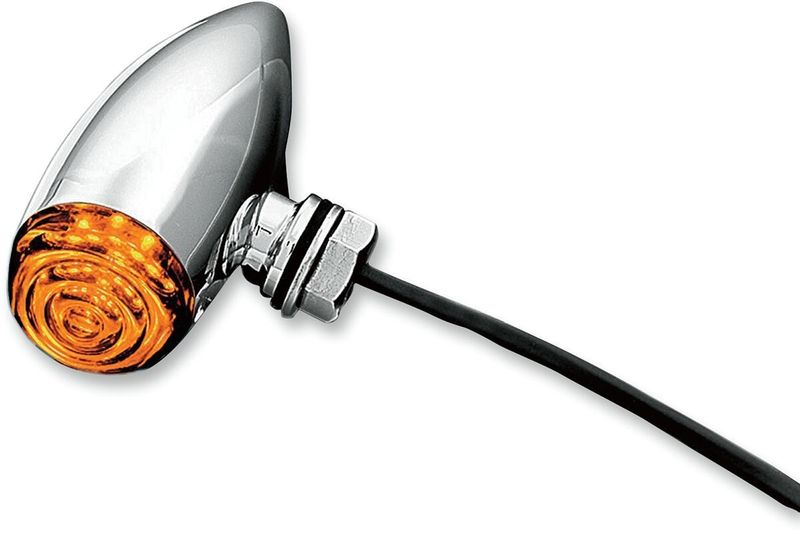 Lampor Kuryakyn Bullet LED rökfärgad krom