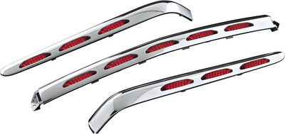 Glas Kuryakyn LED röd Honda 01-10