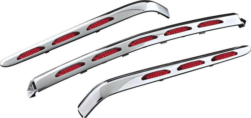 Glas Kuryakyn LED röd Honda 01-10