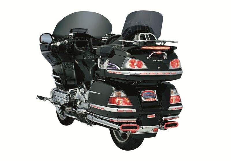 List sidoväska Kuryakyn röd LED Honda 01-10
