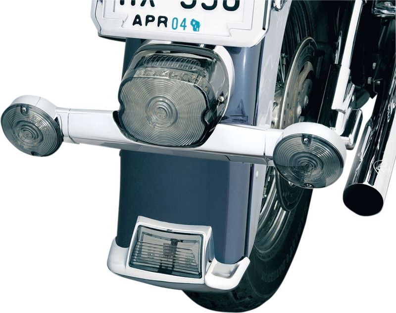 Blinkersfäste bak Kuryakyn krom Touring 07-13