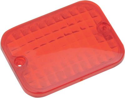 Glas Drag Specialties Rectangular Marker röd