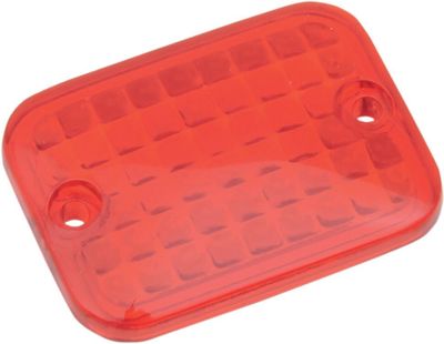 Glas Drag Specialties Rectangred röd
